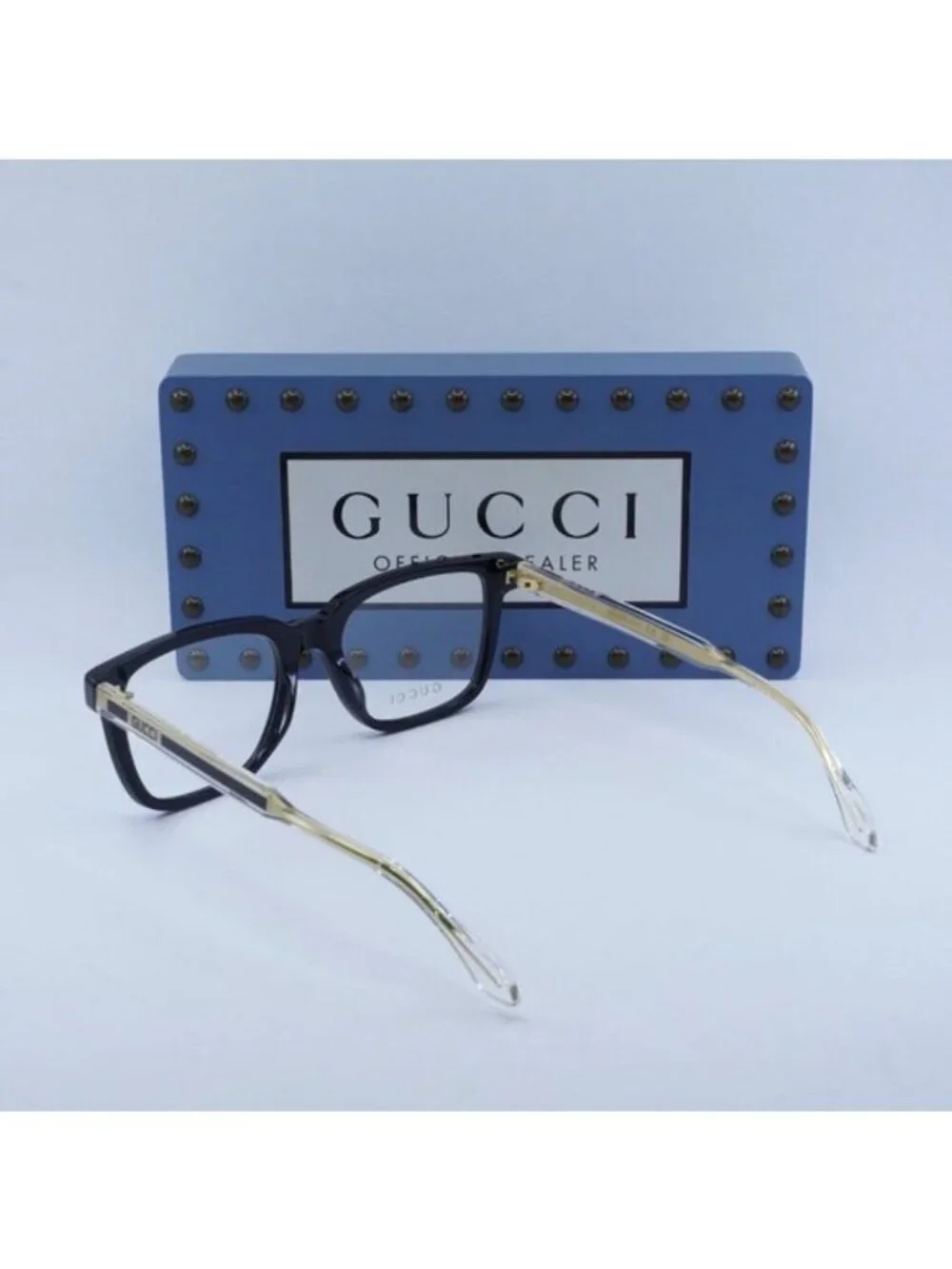 Gucci GG0560ON 005 Square Eyeglasses – Black 55mm